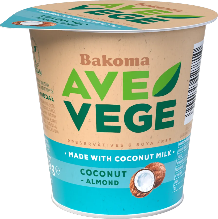Ave Vege Coco e Amêndoa Bakoma, Bakoma, 150 g