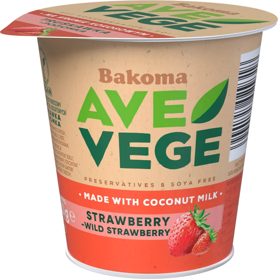 Ave Vege Morango Silvestre Bakoma, Bakoma, 150 g