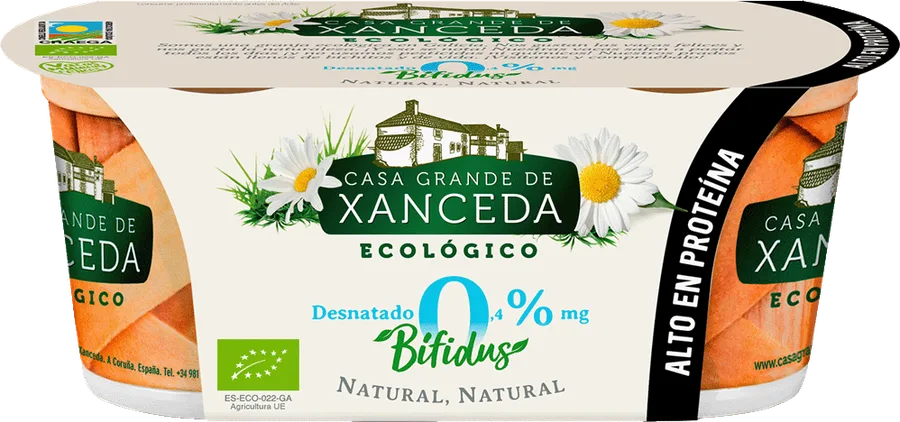 Bifidus Sólido Magro Natural, Casa Grande de Xanceda, 2 × 125 g