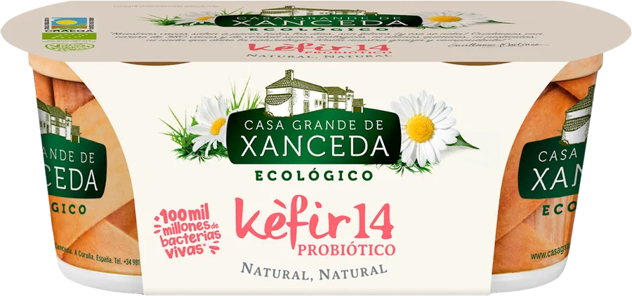Kefir Sólido Natural, Casa Grande de Xanceda, 2 × 125 g