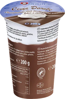 Copa de Chocolate com Nata