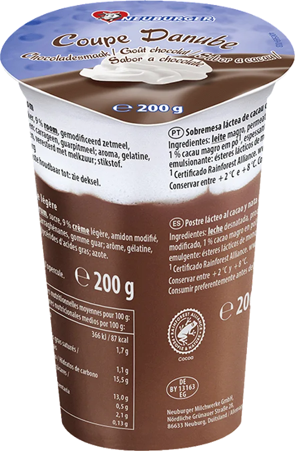 Copa de Chocolate com Nata, Neuburger, 200 g