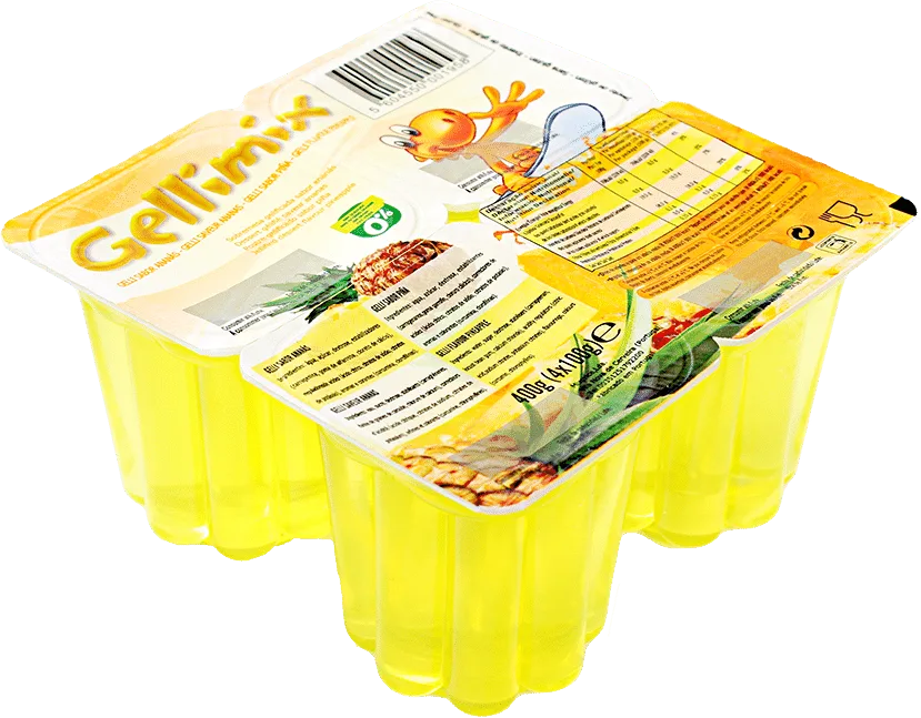 Gellimix Ananás, Gellimix, 400 g (4 × 100 g)
