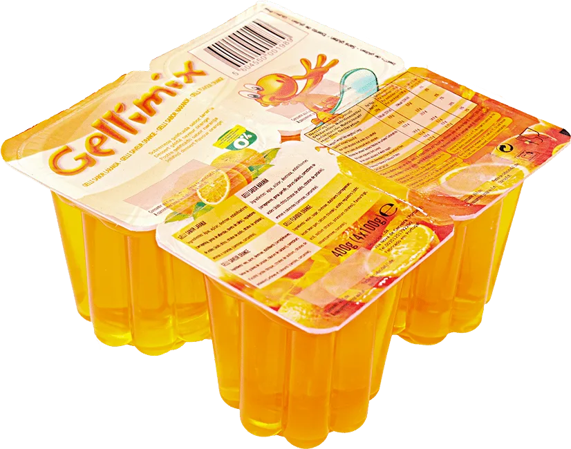 Gellimix Laranja, Gellimix, 400 g (4 × 100 g)