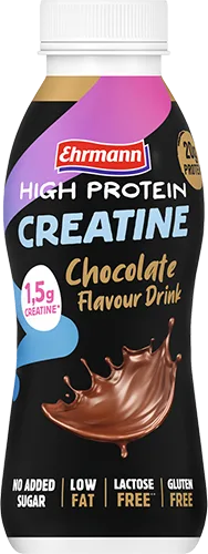 High Protein Creatine Drink Chocolate, Ehrmann, 330 ml