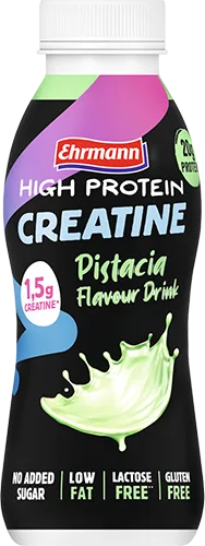 High Protein Creatine Drink Pistacho, Ehrmann, 330 ml