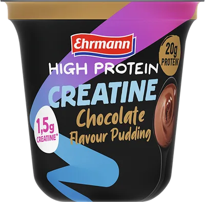 High Protein Creatine Pudding Chocolate