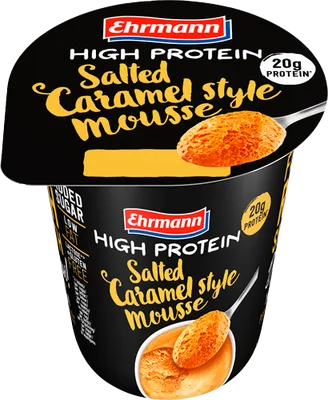 High Protein Mousse Caramelo Salgado