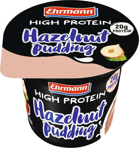High Protein Pudding Avelã, Ehrmann, 200 g