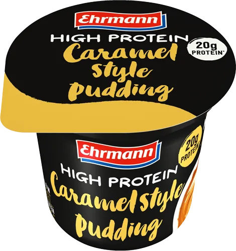High Protein Pudding Caramelo, Ehrmann, 200 g