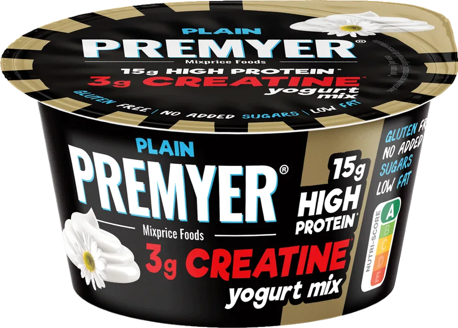 Iogurte Magro Natural Proteico com Creatina, PREMYER, 500 ml