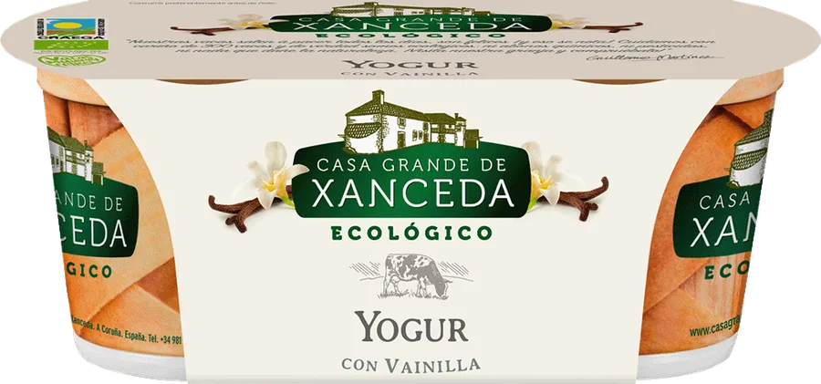Iogurte Sólido Baunilha, Casa Grande de Xanceda, 2 × 125 g