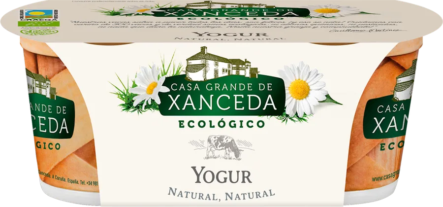Iogurte Sólido Natural, Casa Grande de Xanceda, 2 × 125 g