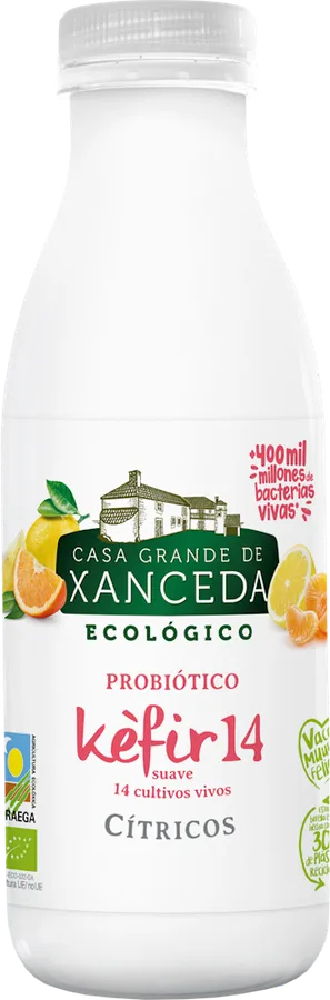 Kefir Líquido Citrinos, Casa Grande de Xanceda, 500 ml