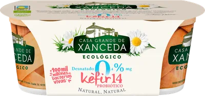 Kefir Sólido Magro Natural