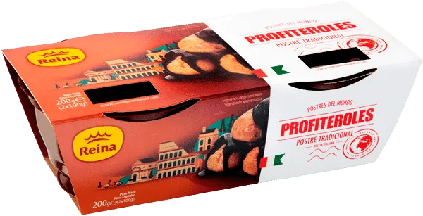 Profiteroles, Reina, 200 g (2 × 100 g)