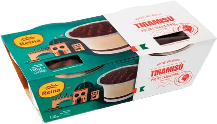 Tiramisú, Reina, 180 g (2 × 90 g)